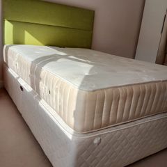 Respa Double Divan Bed Matress & Headboard (available from 20th November)