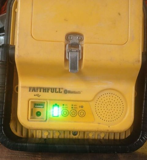 Faithful rechargeable worklight
