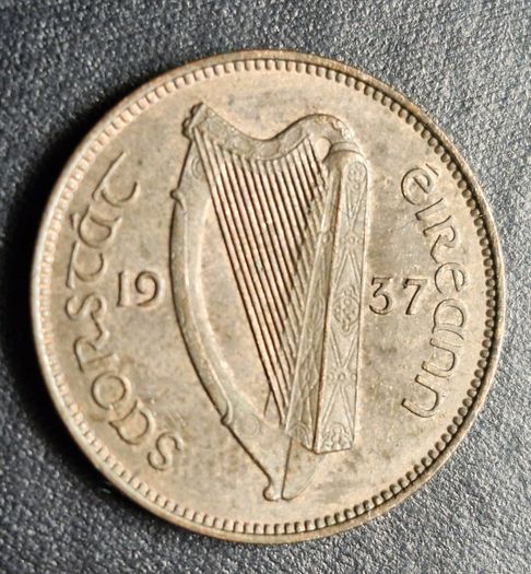Ireland 1937  Farthing uncirculated coin