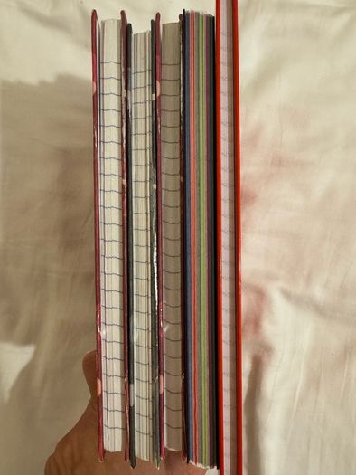 Notepads x5 A5 size new
