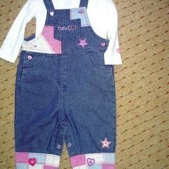 New:  NEXT dungarees & top bnwt 6-9 months