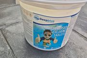 5 kg 20g deep blue chlorine tablets for spa pool