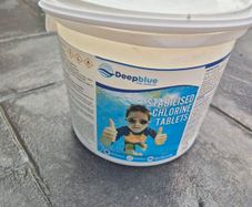 5 kg 20g deep blue chlorine tablets for spa pool
