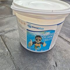 5 kg 20g deep blue chlorine tablets for spa pool