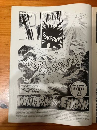 Comic: 'Planet Of The Apes' no. 50 / 1975