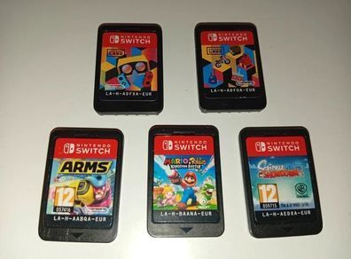 Nintendo Switch Toycon 01 ,04, arms, scribble nauts, mario rabbids- Cartridge Only