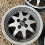 4x100 15 oz ruote rare deep dish alloys Image 3