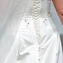 A-Line Wedding Dress with beautiful beading & embroidery Image 4