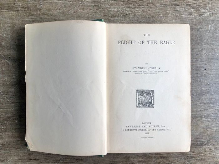 Antique Book The Flight of the Eagle by Standish O'Grady