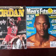 Pair of Vintage 1997 Men's Fitness Magazine with Michael Jordan