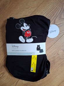 Disney vest and short pyjama set