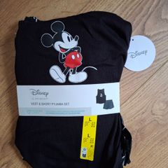 Disney vest and short pyjama set