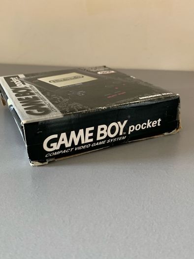 Nintendo Gameboy Pocket Black Boxed