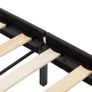 Bed Frame White and Black Faux Leather 120x190 cm Image 7