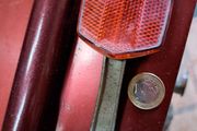 Vintage Red Rear Bike Reflector