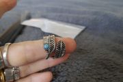 feather wrap ring