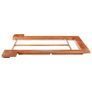 Japanese Futon Bed Frame Solid Acacia Wood 200x200 cm Image 5