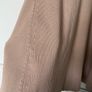 Zara beige ribbed knit turtleneck dress Image 10