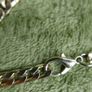 Vintage extra long Gold Plated Curb Link Chain 46" Image 7