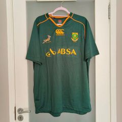 Vintage 2012 Canterbury South Africa Springboks rugby home jersey