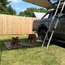 James baroud Hard shell roof tent with evolution tunnel and awning Image 5