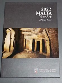 Euro coin set Malta 2022