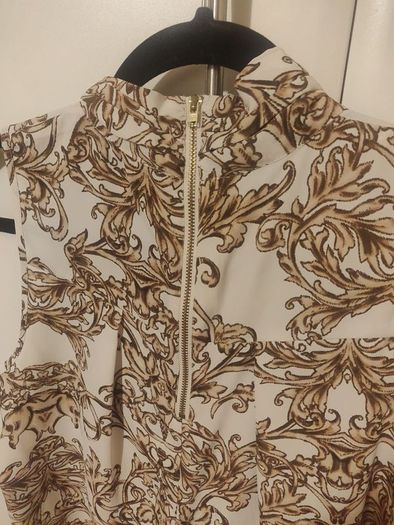 Next Sleeveless Blouse Gold Design