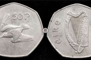 [#2183] - Ireland 1979 | Irish 50p | 50 Pence | Woodcock | KM.24 | High Grade