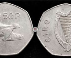 [#2183] - Ireland 1979 | Irish 50p | 50 Pence | Woodcock | KM.24 | High Grade