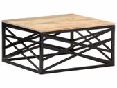 Coffee Table 68x68x35 cm Solid Mango Wood