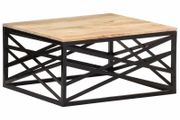 Coffee Table 68x68x35 cm Solid Mango Wood