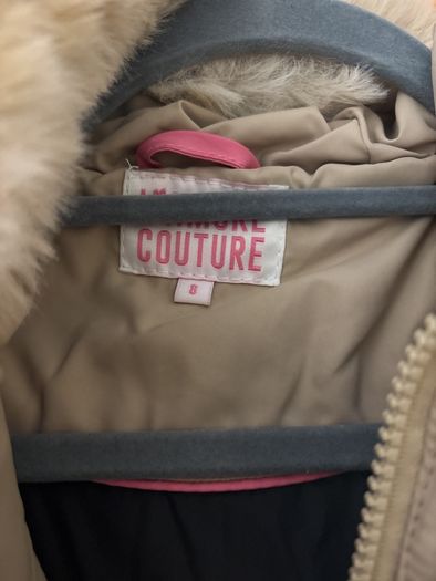 L'amore couture longline puffer coat size 8