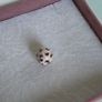 Pandora pink fluttering butterflies charm, featuring delicate black cutout butterfly motifs set against a soft pink enamel.Excellent condition.Hallmarked Image 10