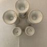 Vintage French Porcelain Wine & Sherry/Port Goblets Image 4