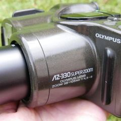 Olympus Superzoom 330 AZ-330 38-105mm f4.5-6 Point&Shoot Film Camera