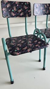 Upcycled Vintage School Chairs