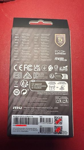 MSI Spatium M470 PRO 1TB NVMe SSD (Brand New & Sealed)