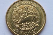 20 Kroner - Margrethe II HMS Vaedderen Ship