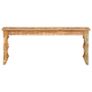 Bench 110x35x45 cm Solid Reclaimed Wood Image 2