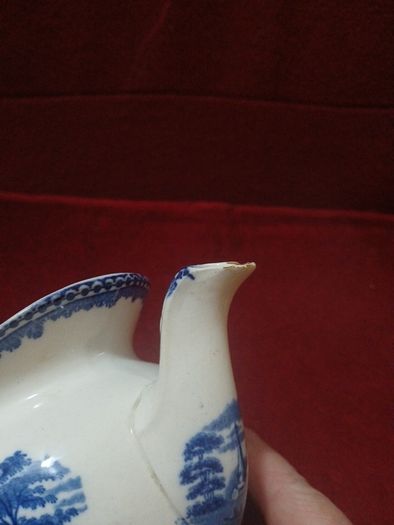 Wedgwood Batchelor Blue White Teapot