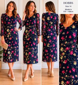Hobbs Floral Dress