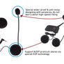 1200m 6 Riders BT Intercom Bluetooth Motorcycle Helmet Interphone Headset V6 FM Helmet Intercom V6 Pro Helmet Intercom 6 Rider 1200M Motorcycle Bluetooth Intercom Headset Walkie Talkie Image 4
