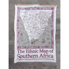 Ethnic map of Southern Africa  73cm x 53cm  KAS387