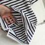 Patagonia Organic Cotton Navy & White Striped Breton Dress (Medium) Image 3
