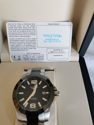 Longines Conquest watch