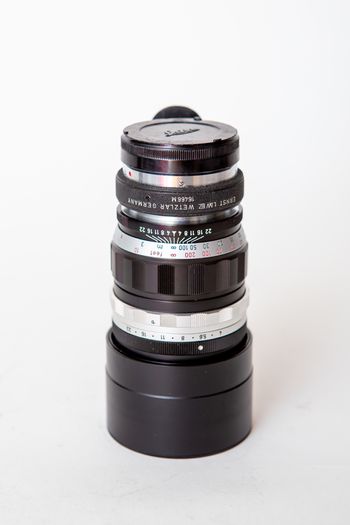 Leica Leitz Wetzlar TELYT 200mm F4 with 16466M adapter
