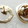 Vintage Vintage Claddagh Pin and Celtic Trinity Knot Gold-tone Pin Image 7