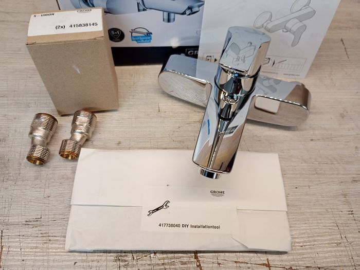 GROHE START Bath Mixer, Polished Chrome, 24206002