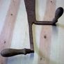 Old hay or dung knife. Farm bygone Image 2