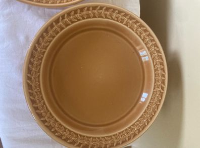 Portmeirion Botanic Garden Harmony Amber Deep Dinner Plate 26.5 cm